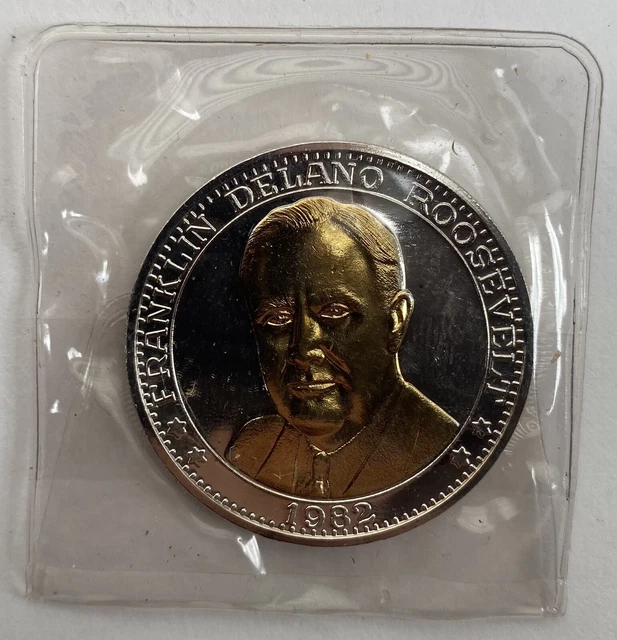 1982 Franklin Delano Roosevelt 100th Anniversary Commemorative Double Eagle Coin