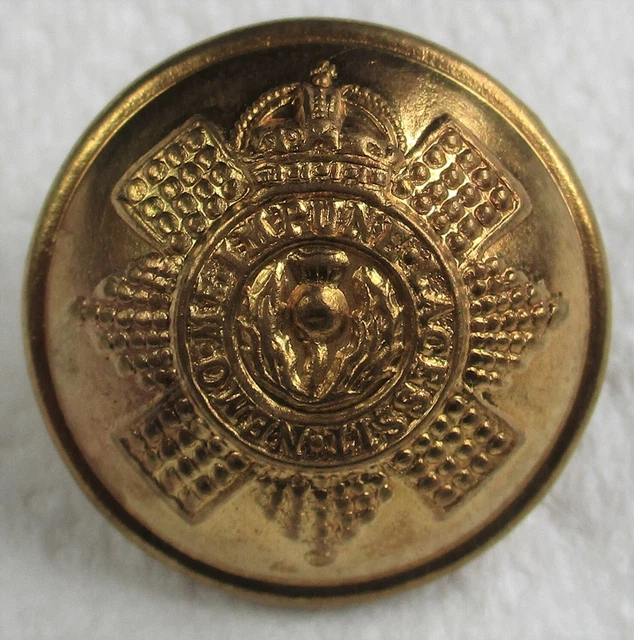 BRITISH ARMY&SCOTS GUARDS BRASS BUTTON" (Large, 25mm, WW1WW2 Period, VGC) £5.99 PicClick UK