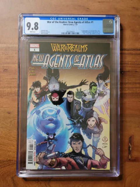 War of the Realms: New Agents of Atlas #1 (Marvel 2019) Cover A CGC 9.8