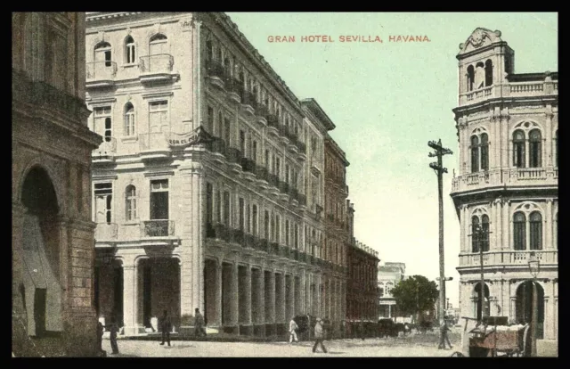 HAVANA QUBA LA HABANA PROVINCE GRAN HOTEL SEVILLE, Moorish Revival, Bldg, 1910s