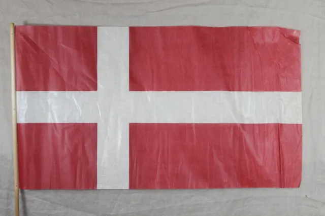 Waxed Fabric Danish WW2 Flag