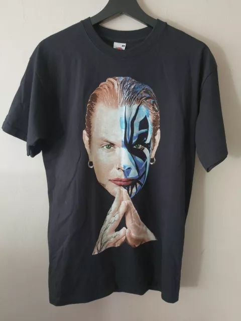 Jeff Hardy The Ring Is My Canvas M T-Shirt TNA Wrestling WWF WWE Of The Loom