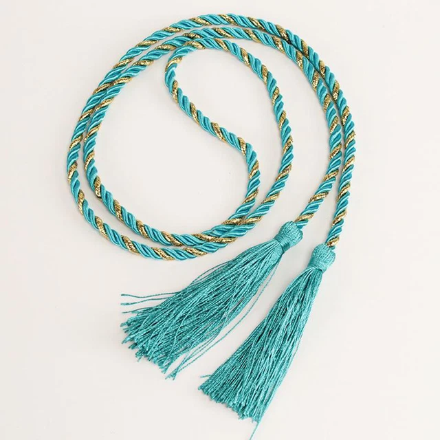 Wild Color Beautiful Window Curtain Rope Home Decoration Tassel Curtain Holder 8