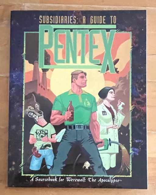 Subsidiaries : A Guide To Pentex - New Mint - Werewolf The Apocalypse - Ww3211