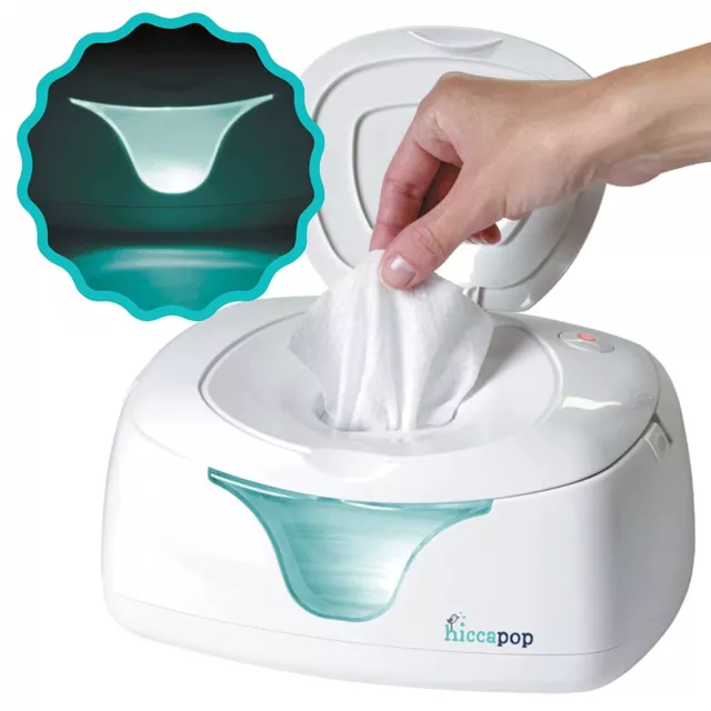 Hiccapop Baby Wipe Warmer and Baby Wet Wipes Dispenser | Baby Wipes Warmer for B