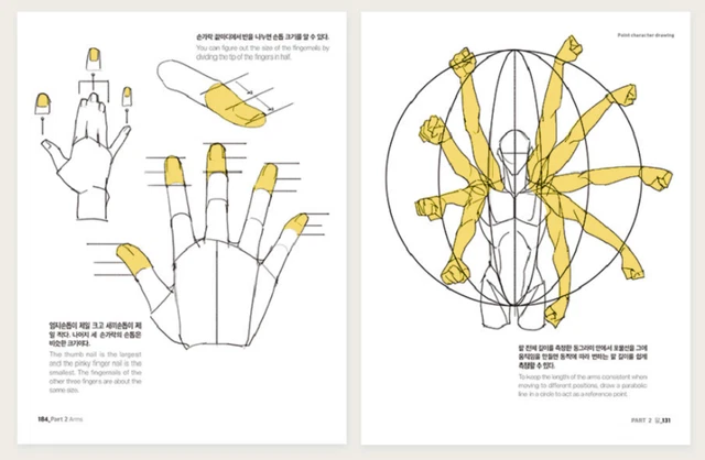Stitch Drawing Book Secret Character Drawing By TACO, Lezhin Comics 80 Point [korea Book] | UK Point Character Drawing Taco