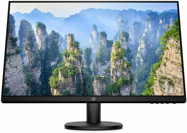 Monitor HP V24i - 24 Zoll Display, Full HD IPS, 60Hz, HDMI, VGA, 5ms, neigbar