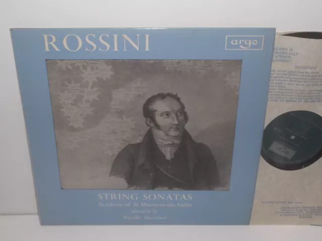 ZRG 506 Rossini String Sonatas  ASMF Marriner