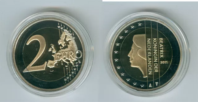 Niederlande 2 Euro Kursmünze PP/Proof (Wählen Sie unter: 1999-2019)