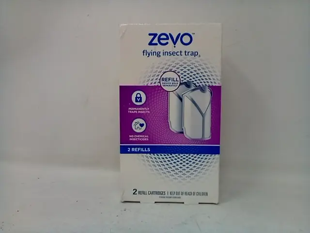 Zevo Flying Insect Trap Refill Cartridges - 2pk