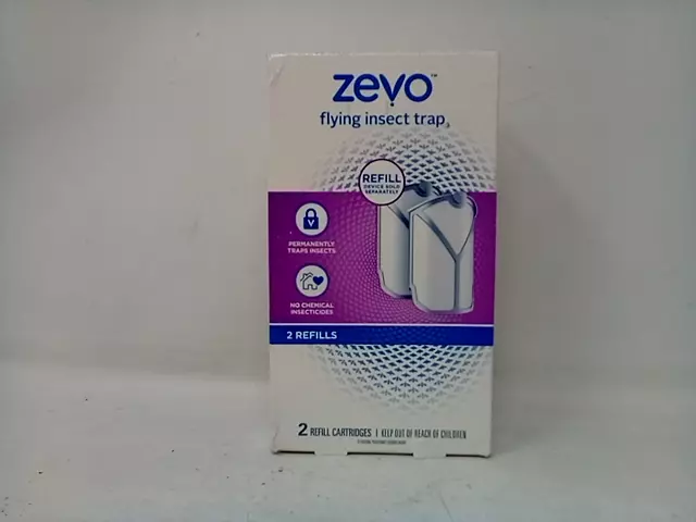 Zevo Flying Insect Trap Refill Cartridges - 2pk