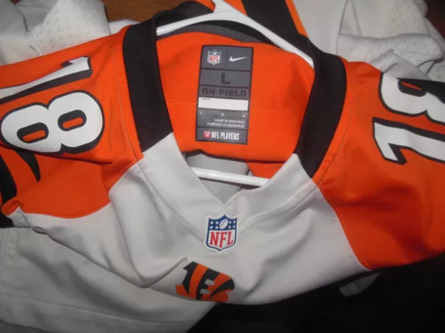 Cincinnati Bengals AJ Green NFL Nike On Field Football Jersey Adult Large