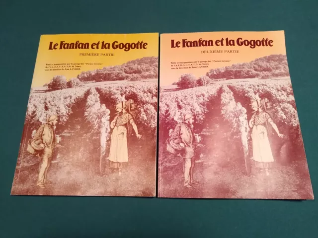 LANHER (Jean). Le Fanfan et la Gogotte. 1ère et 2ème partie. Imp Stampa 1985/88