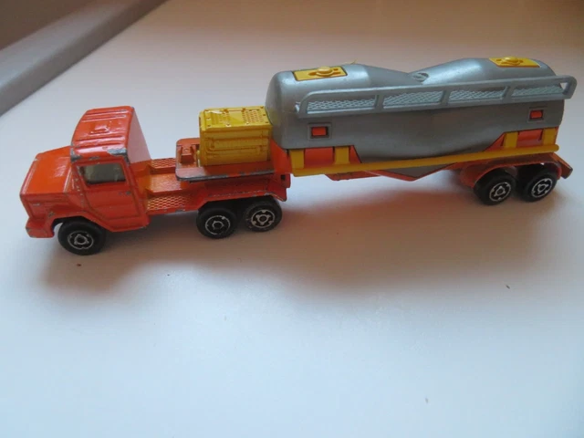 Lot De 3 Semi-Remorques Magirus - Majorette 1/100 - Occasion Avec Défauts - Collection