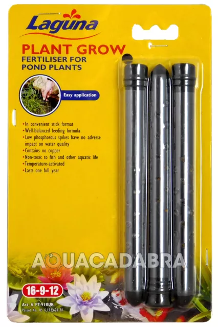 Laguna Plant Spike Garden Fish Pond Grow Fertiliser Water Basket Food Soil Stick