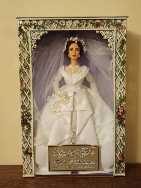 Barbie Elizabeth Taylor in Father of the Bride Timeless Treasures 2000 NEW NIB