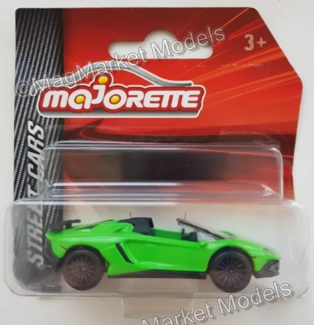 Majorette · Lamborghini Adventador S Roadster · Grün · Brandneu Und Versiegelt