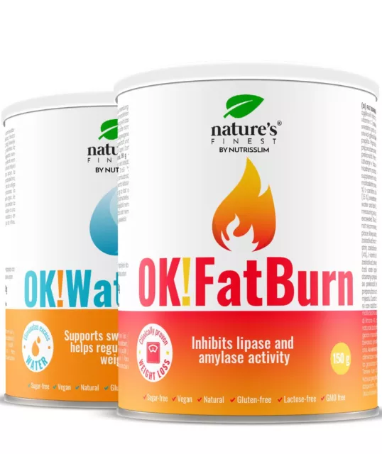 Nature's Finest by Nutrisslim OK! FatBurn + OK! Waterout | Body transformation