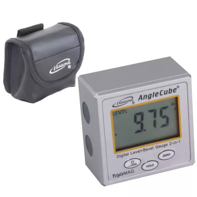 iGaging AngleCube Digital Level + Bevel Gauge 2 in 1