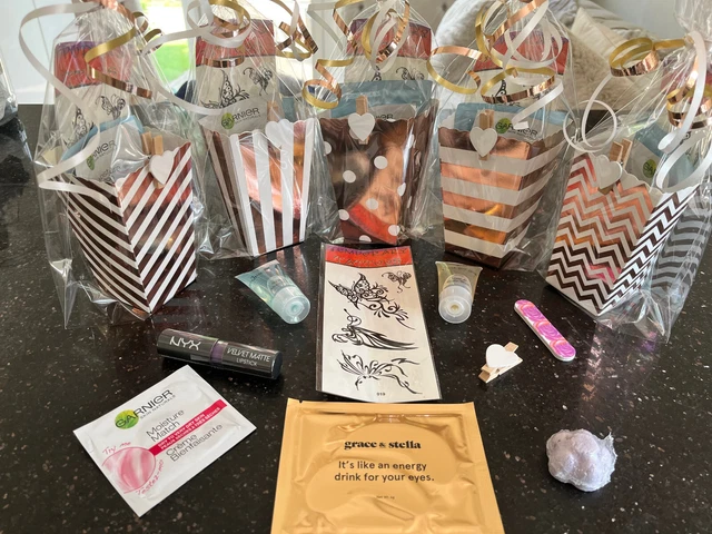 Pre Filled Girls Birthday Party Bags, Teen Party Favours, Pamper and Spa Parties