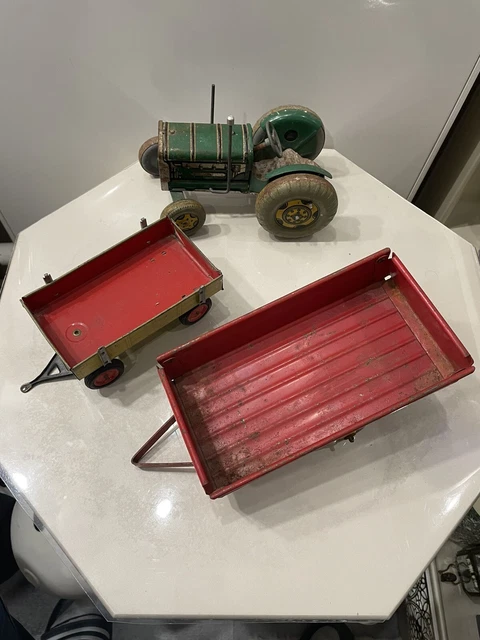 Petite Moto Friction Tole Lithographiée 9,2Cm Tres Bon Etat