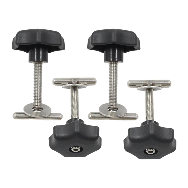 VIS,M5 2PCS-20mm--Vis À Tête Plate Moletée En Acier Inoxydable 304, M3
