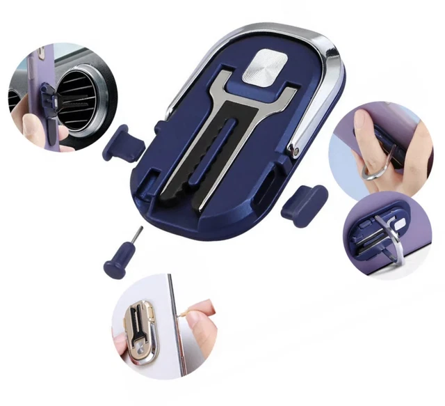 Phone Ring Finger Holder Car Mount Hook iPhone Stand Mobile Grip GPS AU
