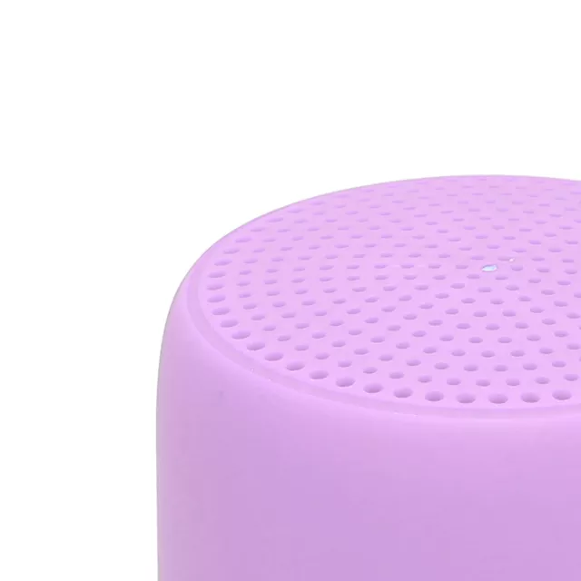 (Purple) Portable Mini Speaker Wireless Speaker With Colored