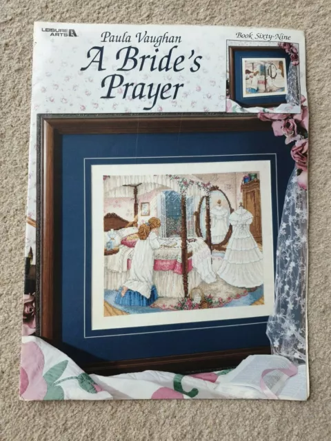 Leisure Art - A Bride's Prayer - Counted Cross Stitch Chart By Paula Vaughan