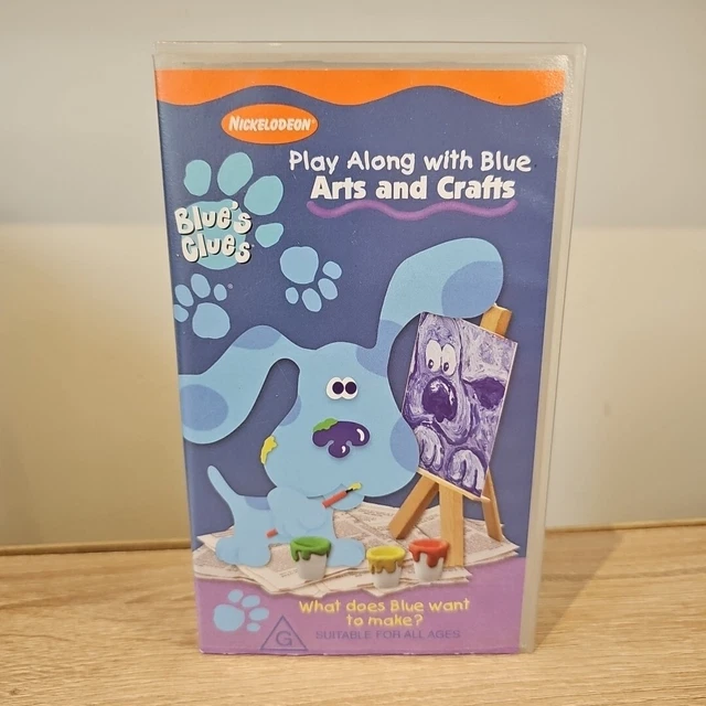 BLUES CLUES - Arts And Crafts - Vhs $25.00 - PicClick AU
