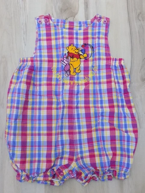 Vintage Disney Store Winnie the Pooh Tigger Blue Bodysuit size 24M