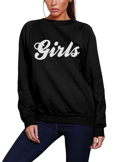RAGAZZE - Felpa ragazza gang donna su ragazza power friends anni '90 gioventù e donna