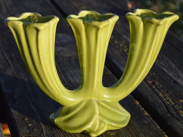 Royal Haeger Tulip Vase Mid Century 1950's Never Sold Never Used