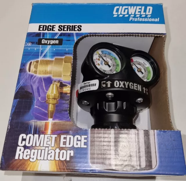 Cigweld Comet Edge Oxygen Regulator - Edge Series