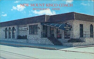 Mount Kisco, New York - Restaurant, Diner - Vintage Westchester Co, NY Postcard