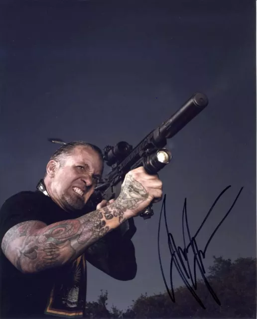 Jesse James West Coast Choppers Autographed Signed 8x10 Photo Beckett BAS COA