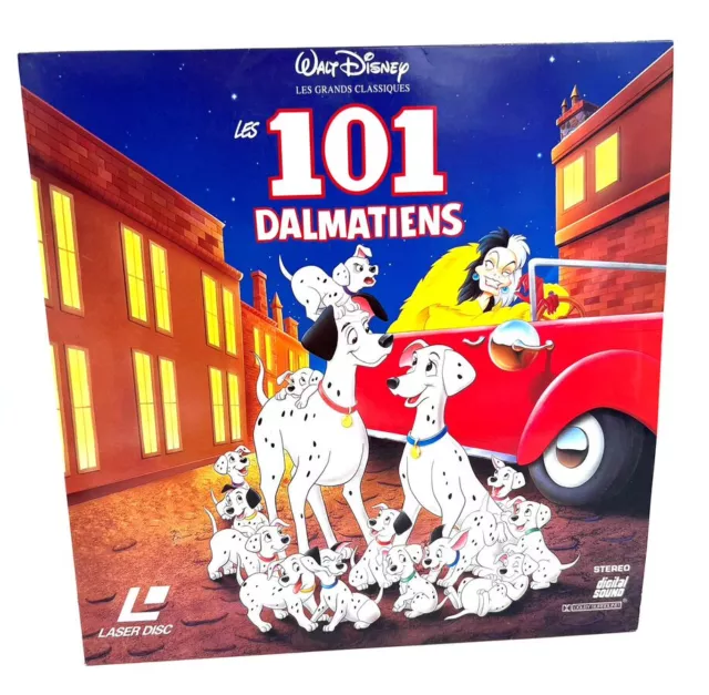 Laser Disc PAL Walt Disney - Les grands classiques - Les 101 dalmatiens