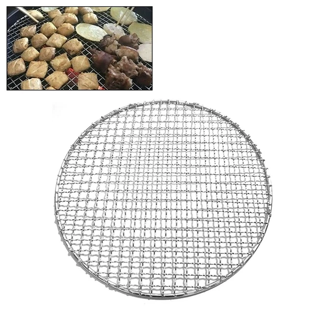 Fil de cuisson en acier inoxydable barbecue filet à mailles supports pour barbe
