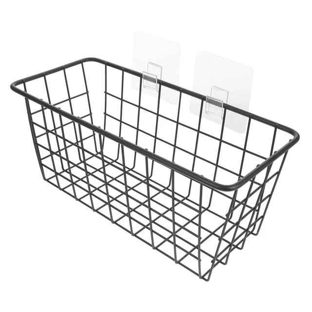 Cesta de almacenamiento de pared para bote de basura cesta de almacenamiento de cocina soporte