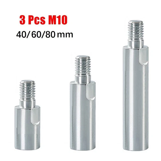 TIGE DE RACCORDEMENT filetée efficace M10 pour polisseuse d'angle 3