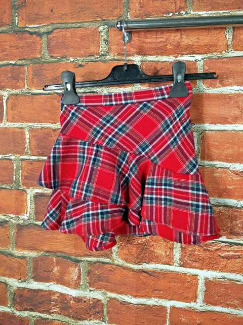 PACCHETTO RAGAZZE ETÀ 4-5 ANNI NEXT ZARA ecc SET PANTALONCINI GONNA TARTAN VELLUTO A COSTE 110CM 6