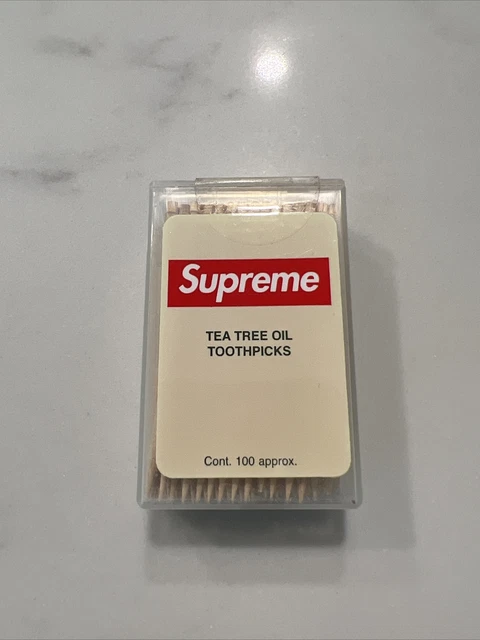 Supreme Tea Tree Oil Toothpicks Brown One Size S/S 14