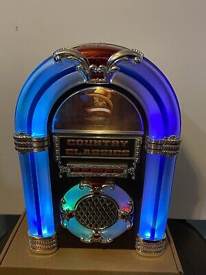 Dyno 60’s Country Classics Tabletop Jukebox Musical  Illuminated Centerpiece 