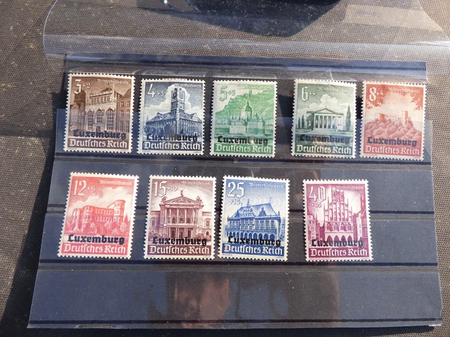 Prophila Collection Lorraine (Allemand.OCC.2.WK.) 9 Neuf avec Gomme Originale ** MNH 1940 Hindenburg (Timbres pour Les collectionneurs