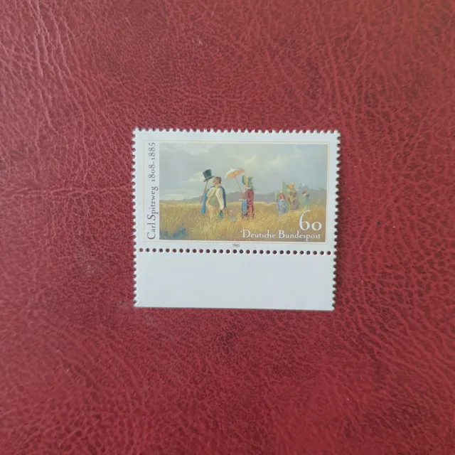 Briefmarke Bund BRD 1985, Michel 1258, Carl Spitzweg, postfrisch