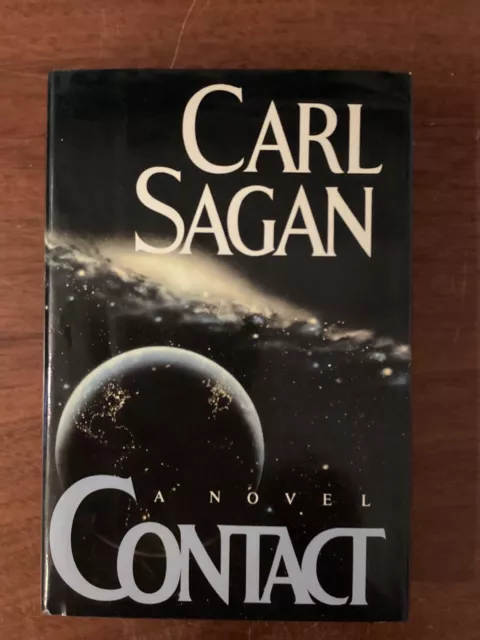 Contact by Carl Sagan (1985, HC) VG FIRST EDITION