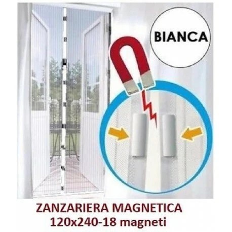 Zanzariera Per Porta Schellenberg 140x240 Cm, Antracite, Adesiva E Riutilizzabile, Perfetta Per Finestre E Porte - Foto 7