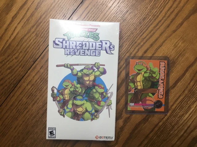 Nintendo Switch Limited Run Games Teenage Mutant Ninja Turtles Shredders Revenge