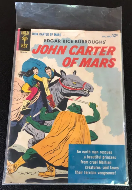 John Carter of Mars #1 Gold Key 1964 Comic Book