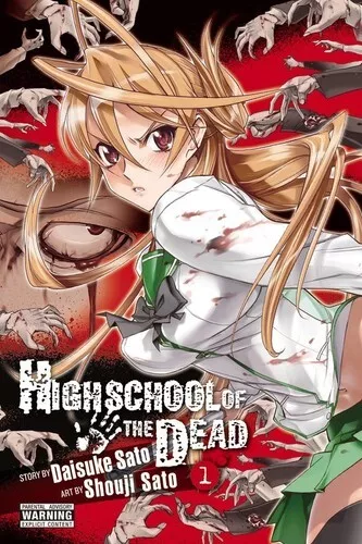 Highschool of the Dead, Vol. 1 [New Book] Graphic Novel, Paperback